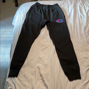 Black Champion Sweatpants